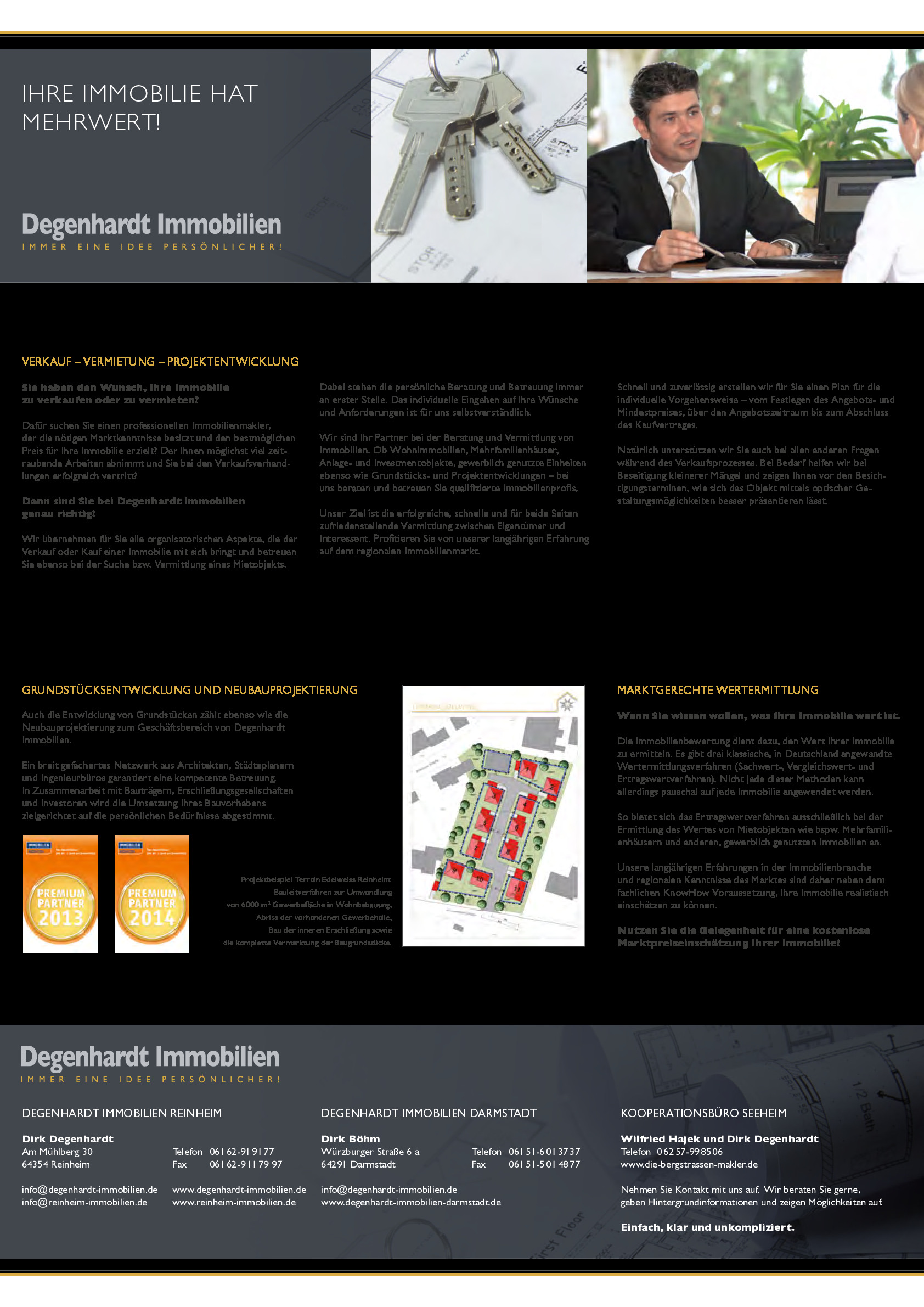 Firmenbroschüre  Vorschaubild von Dokument: Firmenbroschüre